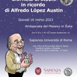 16-3-23 Giornata di studio in ricordo di Alfredo López Austin