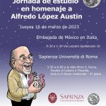 Jornada de estudio en Homenaje a Alfredo López Austin 16-III-23